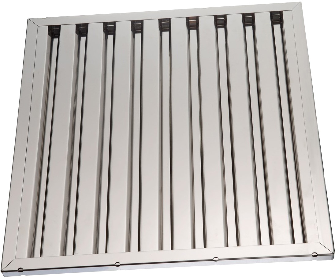 Labyrinth filters for hoods Stainless Steel 40x40x2